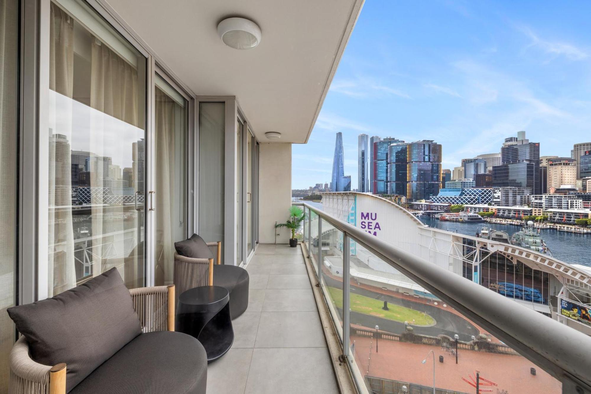 3 Bedroom Darling Harbour Apartment Sydney Luaran gambar