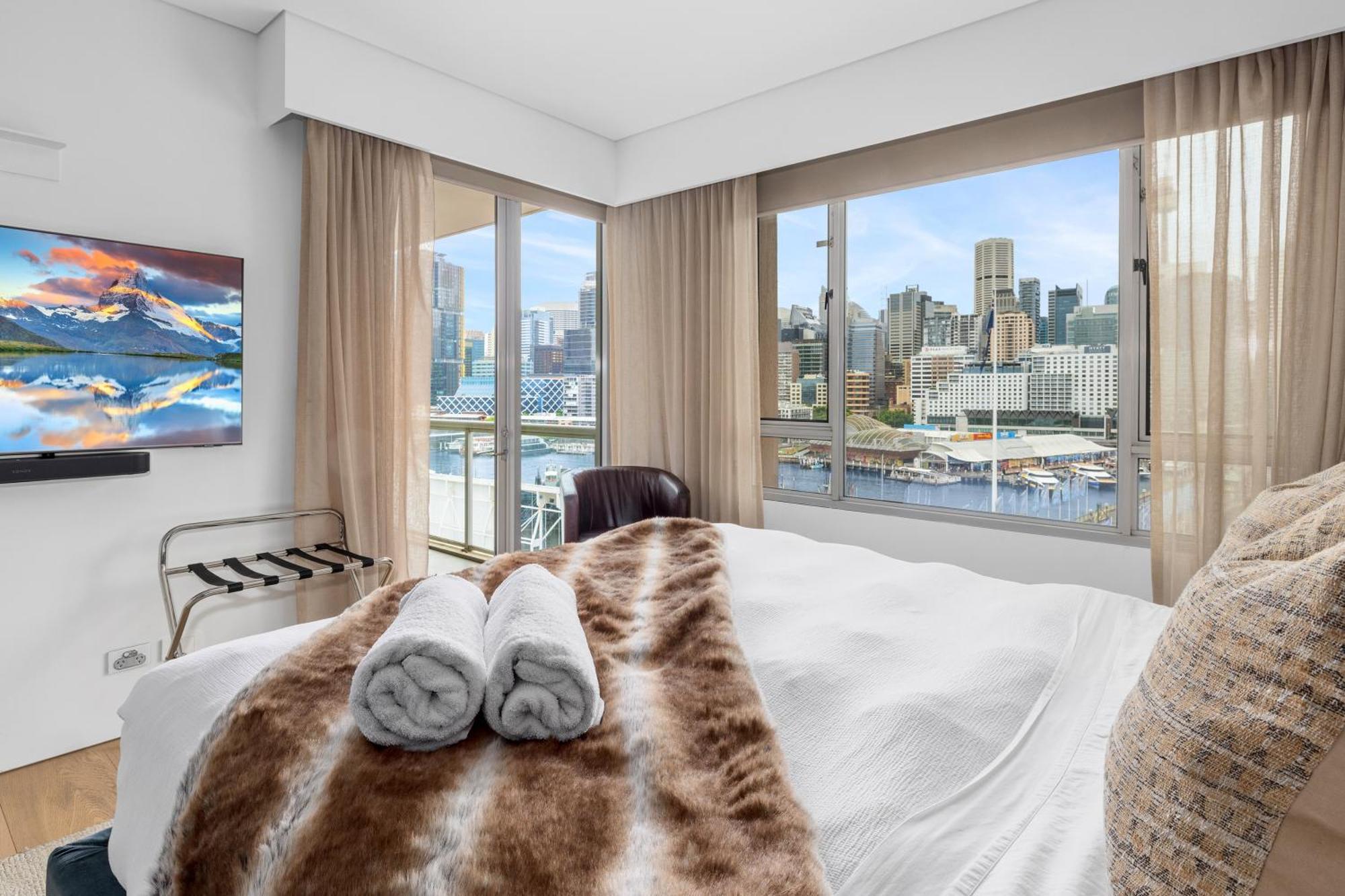 3 Bedroom Darling Harbour Apartment Sydney Luaran gambar